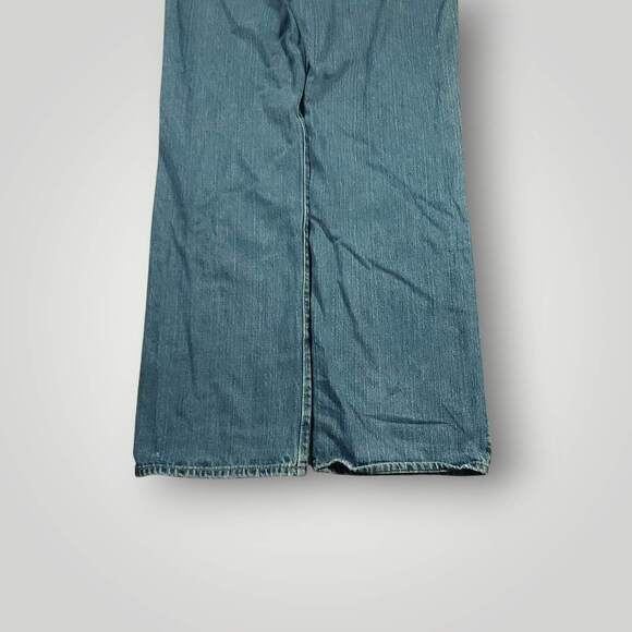 RL Polo Jeans Mens 31x30 Vtg Y2K Ashmore Baggy Straight Low Rise Distressed - Picture 8 of 8